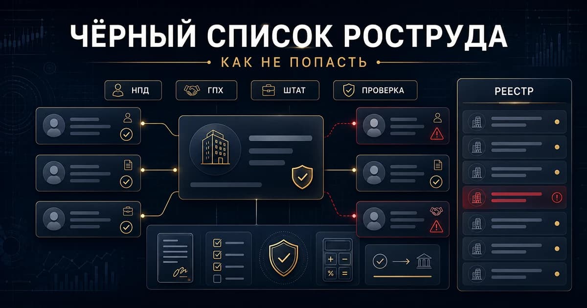 Чёрный список Роструда: как не попасть в реестр работодателей с нелегальной занятостью