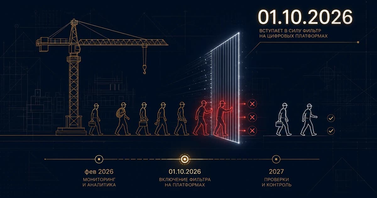 Самозанятые в стройке после 1 октября 2026: как не потерять бригаду и бизнес